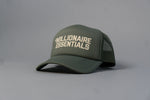 Load image into Gallery viewer, Staple Logo Millionaire Essentials Army Green Trucker Hat