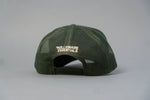 Load image into Gallery viewer, "M" Millionaire Essentials Army Green Trucker Hat