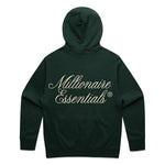 Load image into Gallery viewer, Living In Luxury Millionaire Essentials Emerald Green Hoodie