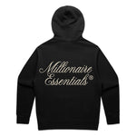 Load image into Gallery viewer, (CR) Living In Luxury Millionaire Essentials Black & Off White Hoodie