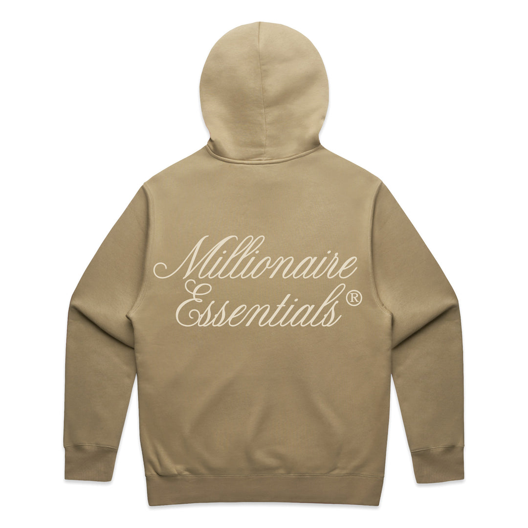 Living In Luxury Millionaire Essentials Sand Hoodie