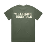 Load image into Gallery viewer, Millionaire Essentials Box Logo Heavy Tee (Olive)
