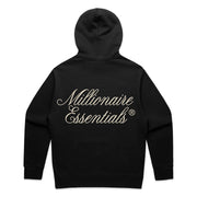 (CR) Living In Luxury Millionaire Essentials Black & Off White Hoodie